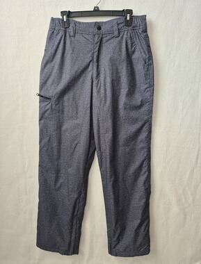 ZeroXposur Mens Snow Pants Insulated Fleece Lined Gray Size Small EUC